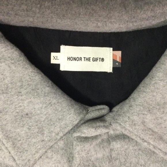 Honor the Gift Gray Alma Mater Men’s Coat Size XL - Picture 3 of 11